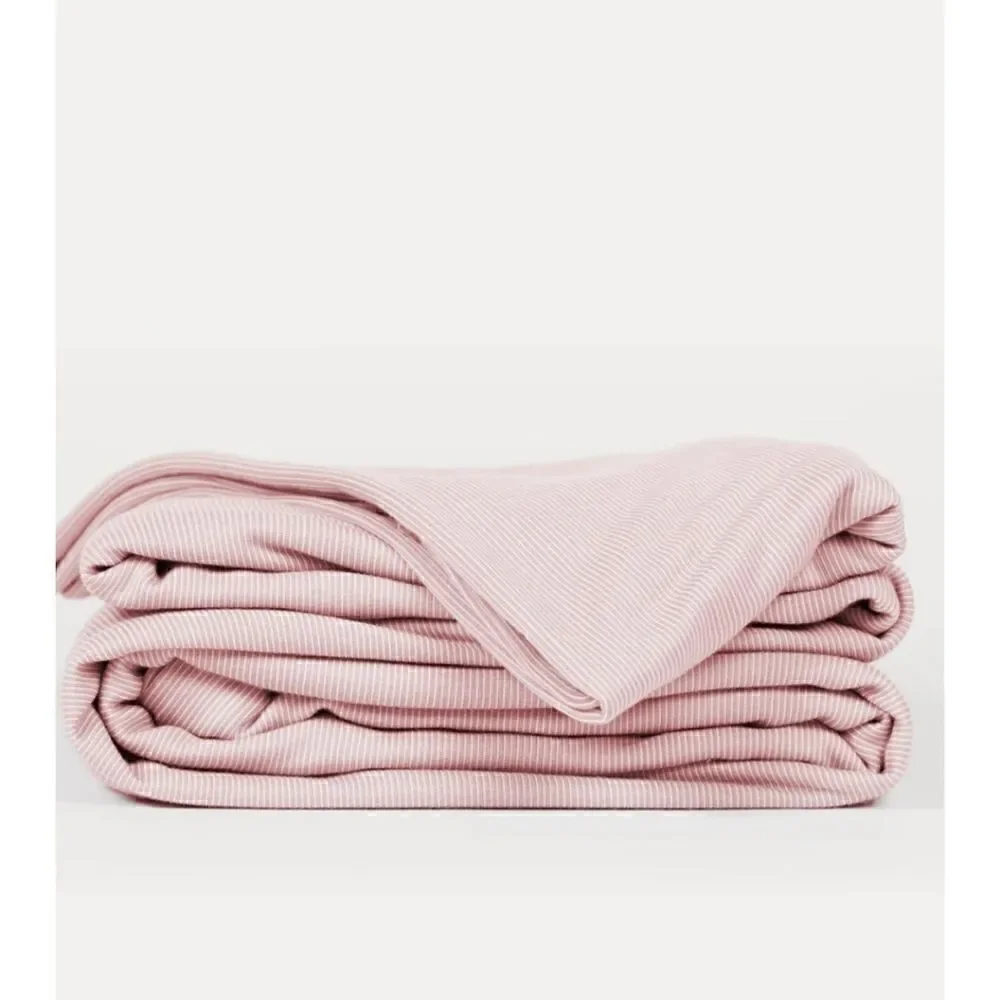 Brand New in Box SENSIBLE REST NaturZinc® King Flat Sheet Pink MSRP $170